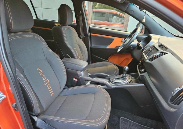Kia Sportage cena 53900 przebieg: 157000, rok produkcji 2013 z Poniec małe 232